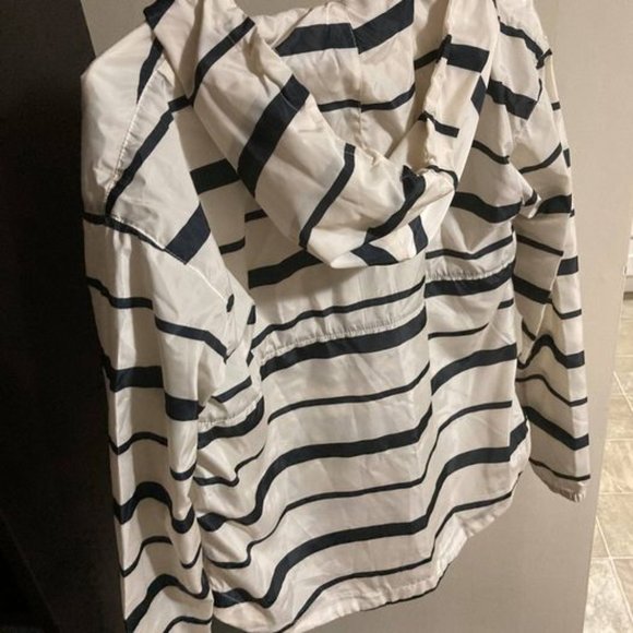 Thread & Supply Striped Hooded Seattle Windbreaker Women's S - Picture 4 of 5
